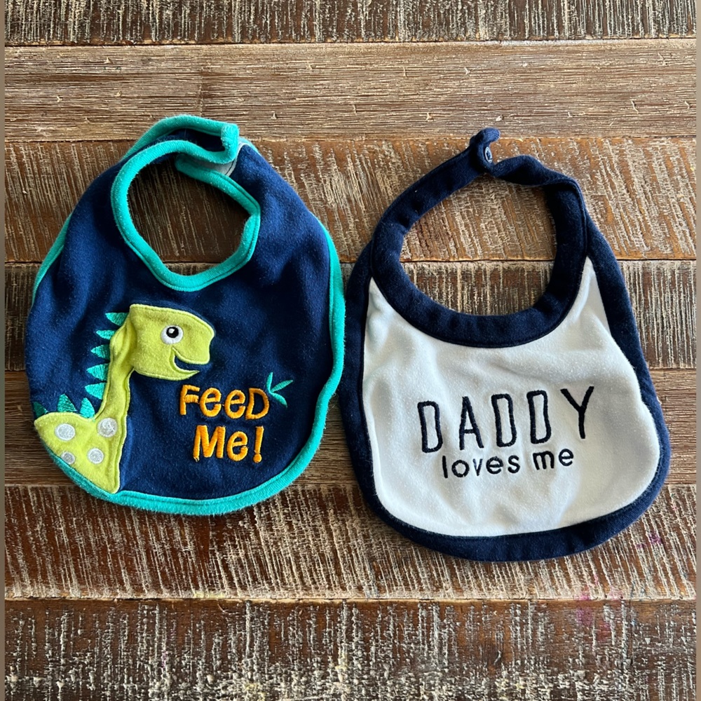 Very cute bibs - set of 2